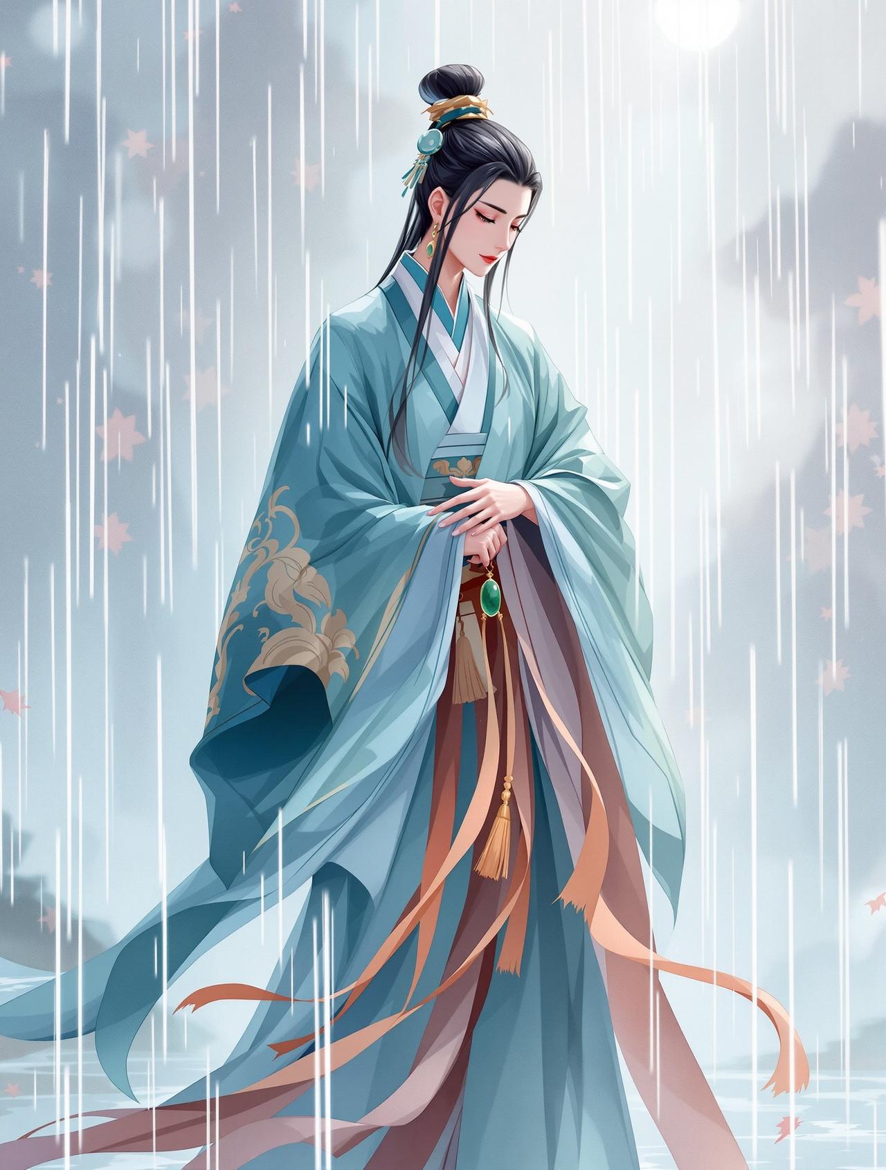 歪歪漫画免费阅读 - 青衫烟雨录，一袭青衫，半城烟雨，红尘万丈不及你回眸一瞬